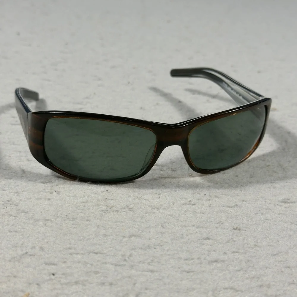 Brooks Brothers BB662S Brown Striped Rectangle Sunglasses Frames 61-17-117